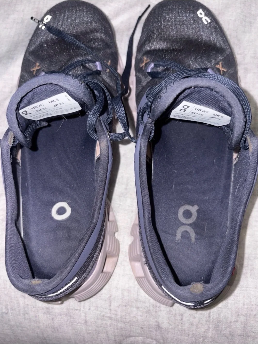 On Running Women's Cloud Running Shoes in Indigo Blue